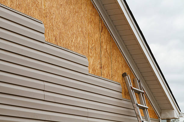Professional Siding Inspection technician working in Storrs Mansfield, CT